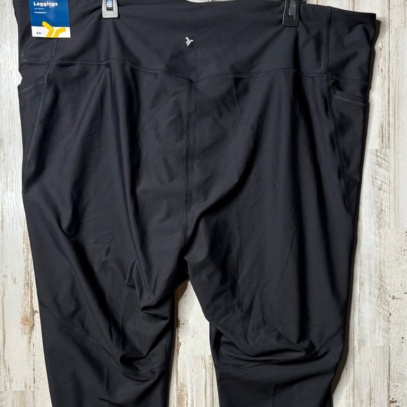 Old Navy Active Powersoft High Rise Leggings 7/8 Length Black Size 4X NWT! - Picture 12 of 16